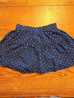 Charlotte by Cato Girls Size M 10 12 Navy Skirt Large